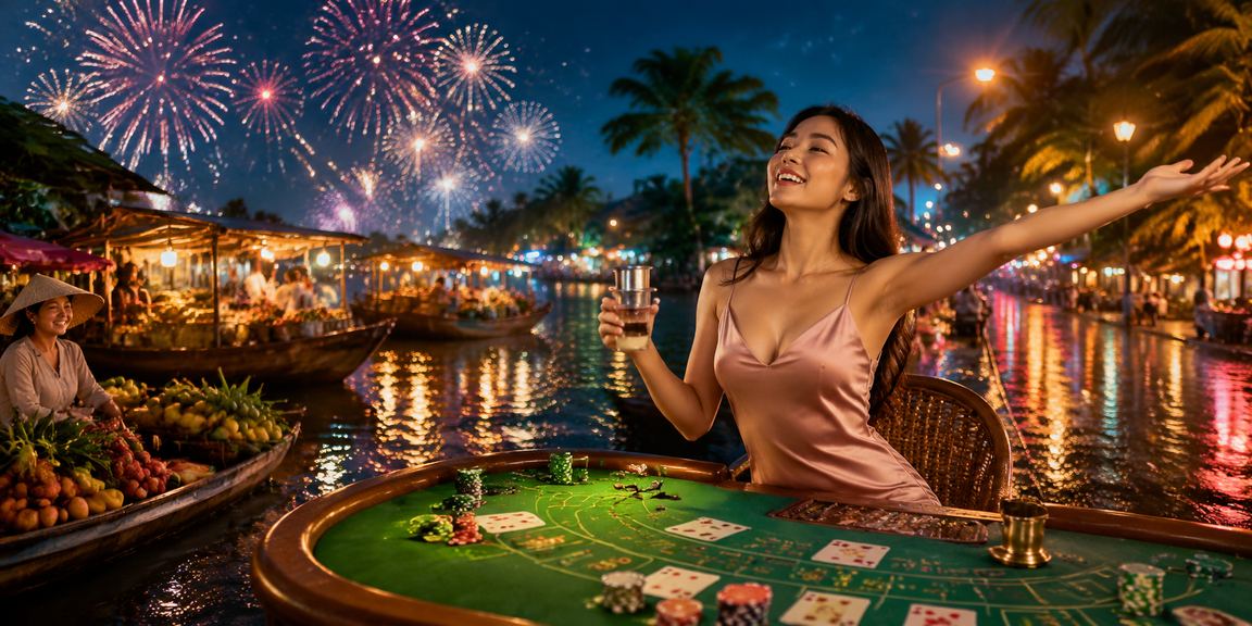 Baccarat và cà phê Việt Nam theo phong cách vùng Mekong – không gian giải trí thư giãn